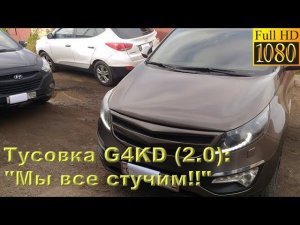 Тусовка стучащих G4KD - Kia, Hyundai