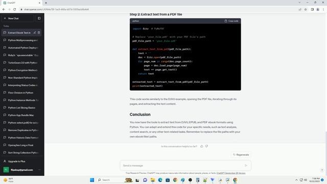 how to extract text from djvu and other ebooks format possibly in Python смотреть онлайн