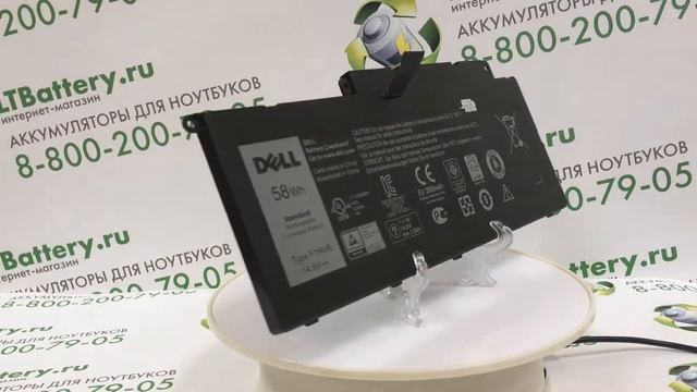 Аккумуляторная батарея для ноутбука DELL F7HVR 3800mah смотреть онлайн