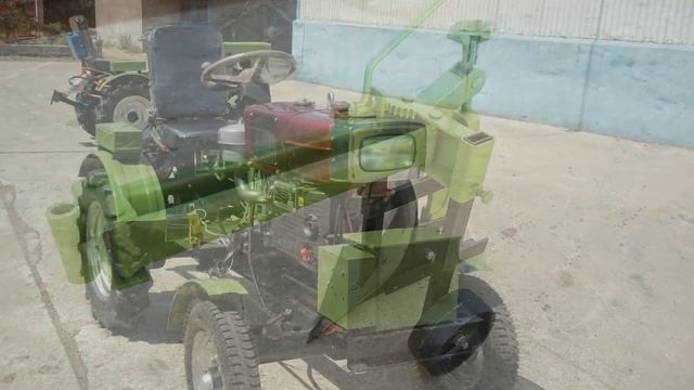 Мини трактор с мотоблока  (mini Motoblok, Mini Four Wheel Tractor, Garden Tractor.)