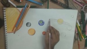 how to draw planets in our solar system I how to make solar system drawing I how draw solar system