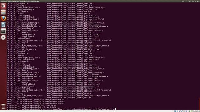 Compiling Apache 2.4 on Ubuntu 13.04 смотреть онлайн