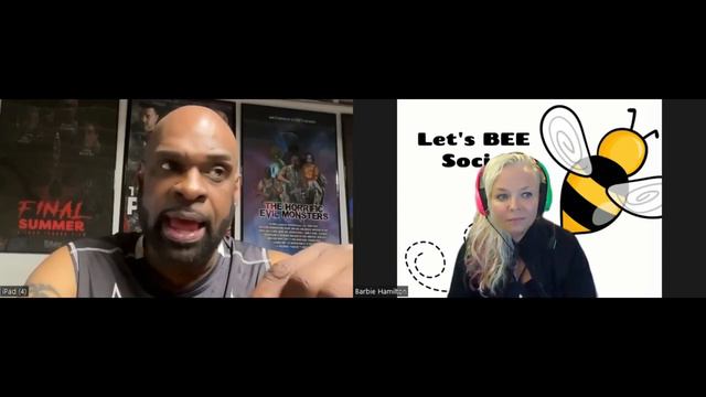 Let's BEE Social - BEE Interviews Award Winning Actor Bishop Stevens!! смотреть онлайн