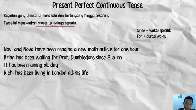 Belajar Tenses: Present Perfect Continuous смотреть онлайн