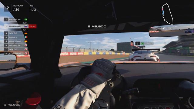 Gran Turismo 7 Mercedes AMD GT3"20 Часть1 [PS5 4K 60FPS] смотреть онлайн