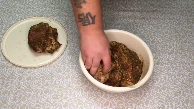 Сало горячего копчения (вырезка для бекона) смотреть онлайн