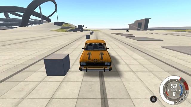 BeamNG Driver CRASH TEST Moskvich 2140 АЗЛК смотреть онлайн