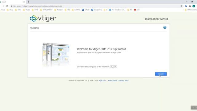 How to install vtiger 7.3.0(same for the version 7.x) - XAMPP - Windows смотреть онлайн