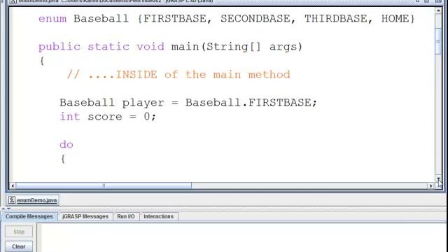 9-9 Enumerated Types - Gilmer смотреть онлайн