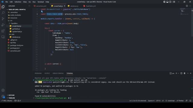 Ep2: Integration with Dynamo DB | Provision Resources using Cloud Formation | Serverless Series смотреть онлайн