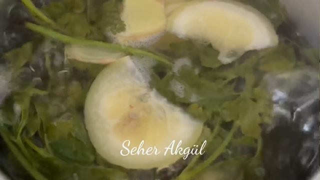 İçtikçe İncelten Detoks- Maydanoz Limonun İçine Bu Malzemeyi Karıştır İç