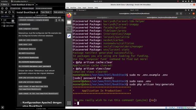 NX20201109 [BERHASIL] Install BookStack di Ubuntu 20.04 смотреть онлайн