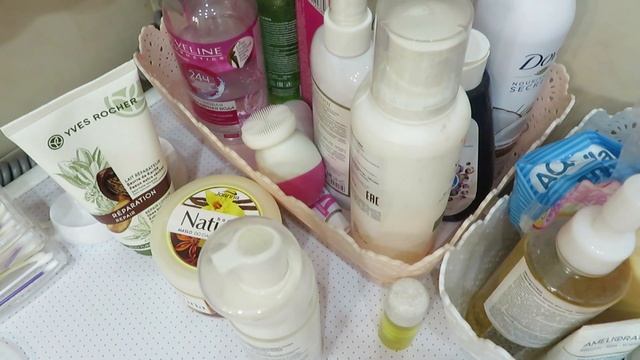 ВЛОГ/ КОСМЕТИЧЕСКАЯ МИНУТКА/ ПОЛОЧКИ В ВАННОЙ / SKIN AURA/ ДЕТСКИЙ МИР / ВИКТОРИЯ!!! смотреть онлайн