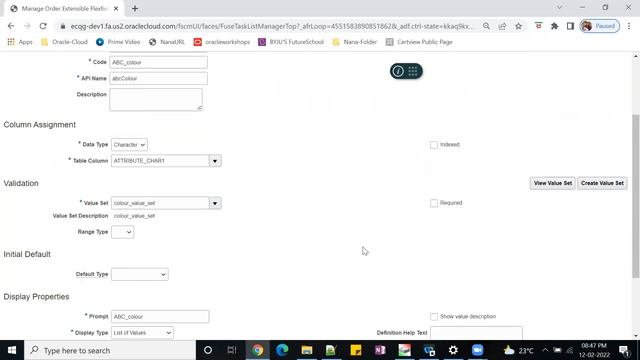 EFF creation in Oracle Cloud Application смотреть онлайн