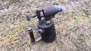 Паяльная лампа ссср. Завод газ