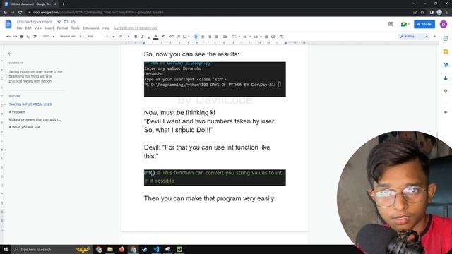 KESE INPUT LE PYTHON ME IN HINDI| TAKING INPUT FROM USER IN PYTHON IN [HINDI] смотреть онлайн