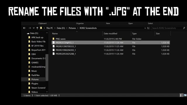 How to Find Your Red Dead Redemption 2 Screenshots on PC (Rockstar Launcher) смотреть онлайн