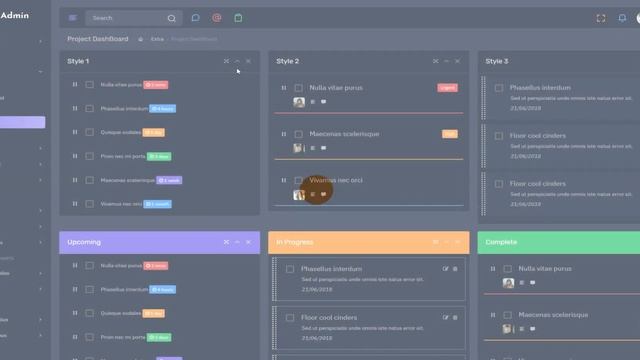 Master Admin – Dark Dashboard Design With Bootstrap Admin Panel смотреть онлайн