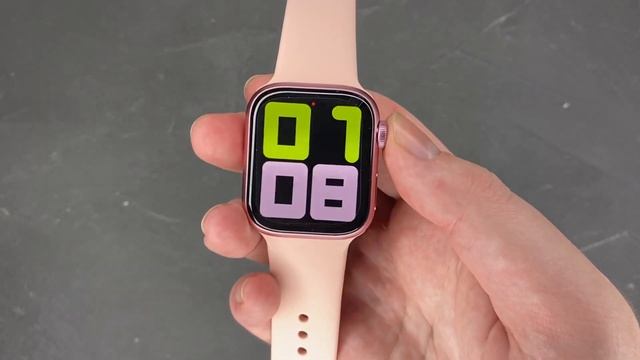 ОБЗОР НА ЧАСЫ С ГАЛЕРЕЕЙ LK9 MINI КОПИЯ APPLE WATCH 2024
