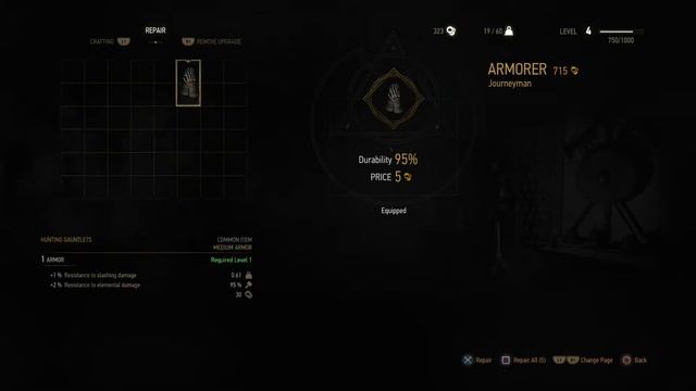 The Witcher 3: Wild Hunt 100% Walkthrough - The Crow's Perch Bailey (PS4 HD60)