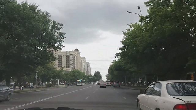 На машине по правому берегу Нур-султан (Астана) 2020. Nursultan /Astana 2020 by car смотреть онлайн