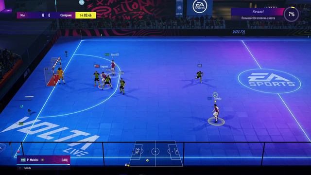 ⚽FIFA Online 4 #2. Игровой режим Volta Live.⚽ смотреть онлайн