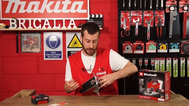 SIERRA de CALAR EINHELL || CALADORA TE-JS 18 Li a batería. смотреть онлайн