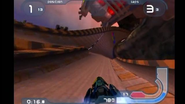 Wipeout Fusion ... (PS2) Gameplay смотреть онлайн
