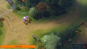 Обычная катка в Dota 2