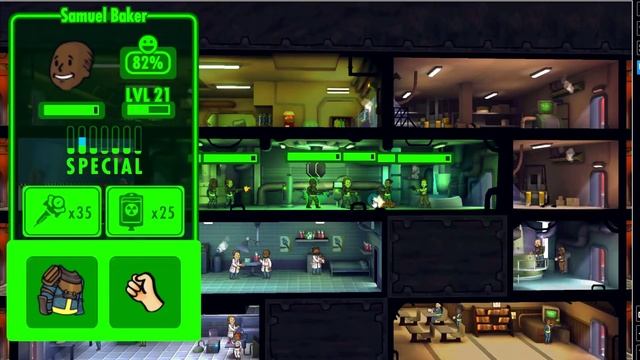 Fallout Shelter Strategy Guide, Part 4: Training Your Dwellers and Hosting a Radio Show! (in 1080p) смотреть онлайн