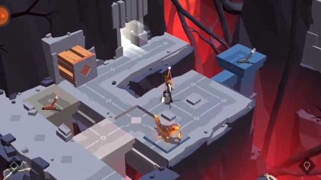 Lara Croft GO-Глава 6 Огненная Пещера (часть 2)