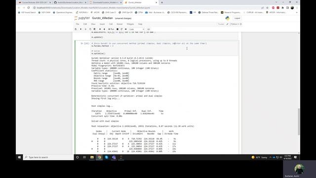 Gurobi k-Median смотреть онлайн