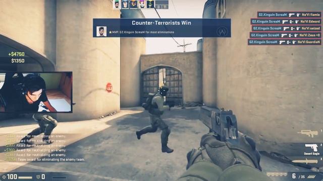 Скрим сделал 5 Kill 1 пули смотреть онлайн