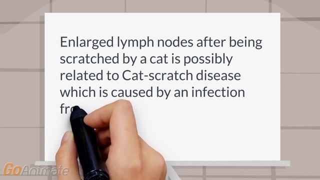 What can cause an enlarged lymph node after a cat scratch? смотреть онлайн