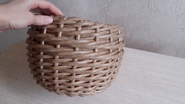 Кашпо из полиротанга смотреть онлайн