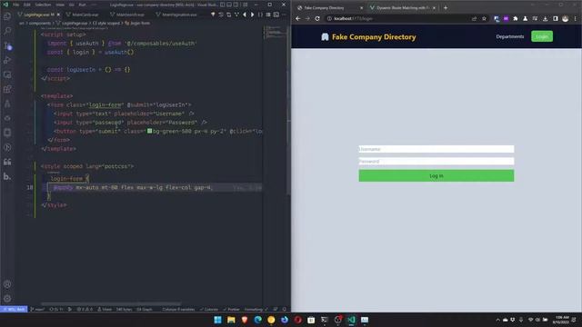 Company Directory in Vue 3 - Part 4 смотреть онлайн