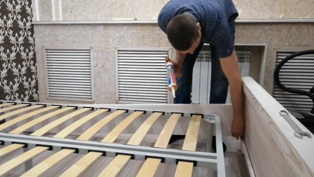 КАК СОБРАТЬ КРОВАТЬ СВОИМИ РУКАМИ!. смотреть онлайн