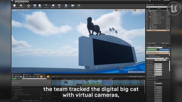 Mixed reality for the Carolina Panthers | Unreal Engine смотреть онлайн