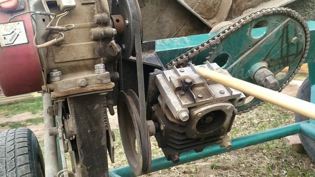 Установка 4-х тактного мотора на бетономешалку. Главный секрет. смотреть онлайн
