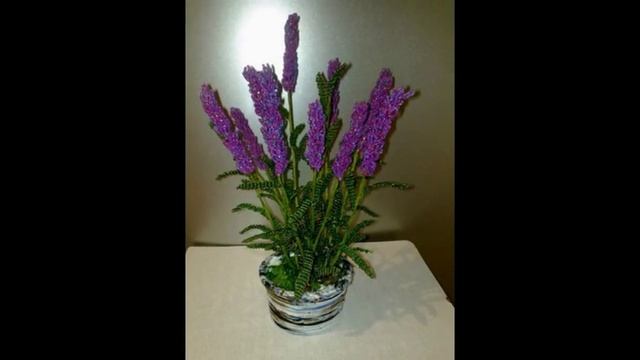 Любимый бисер-Лаванда из бисера смотреть онлайн