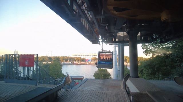 Фуникулер (Московская канатная дорога): Воробьёвы горы - Лужники. смотреть онлайн