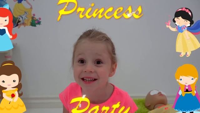 Nastya Learns To Use Children's Cosmetics