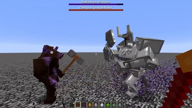 Maelstrom Minotaur Vs. Mowzie's Monsters in Minecraft смотреть онлайн