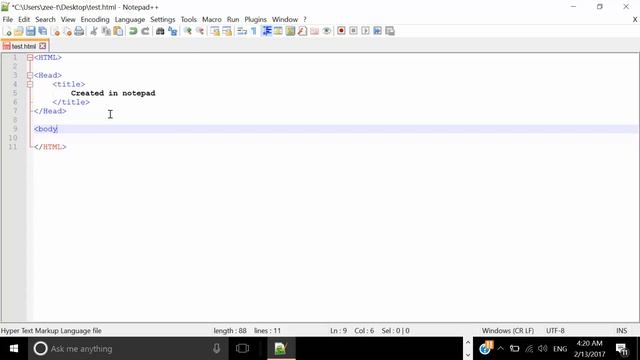 21 - HTML Editor Notepad++ смотреть онлайн