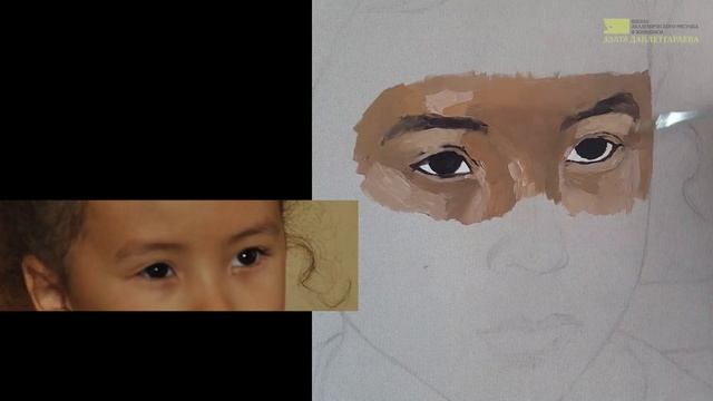 КАК ПИСАТЬ ГЛАЗА. ПОЛУЧИТСЯ ДАЖЕ У НОВИЧКА смотреть онлайн