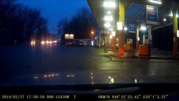 Перестроение на перекрестке