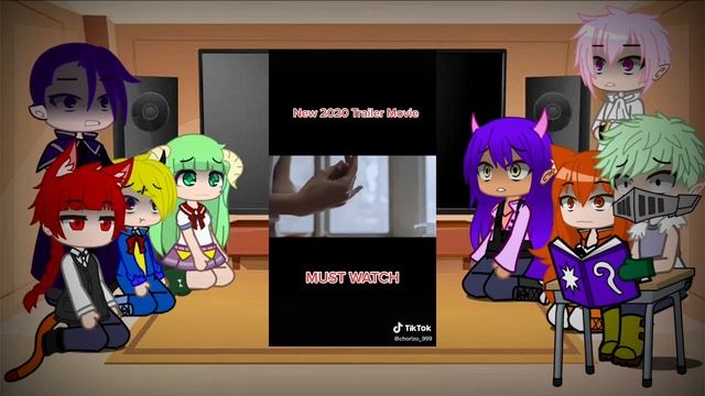 Welcome to demon school iruma-kun react to our world/gacha club/part 1/1/ смотреть онлайн