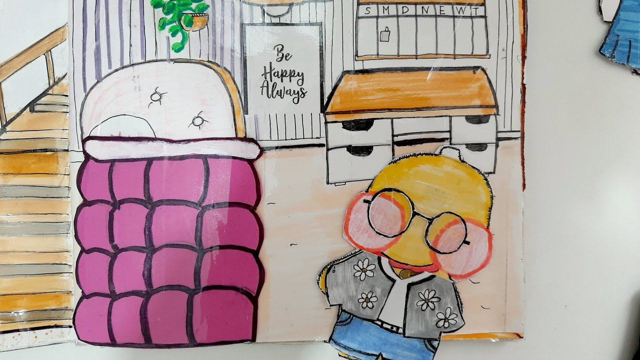 ДОМ ДЛЯ УТОЧКИ ИЗ БУМАГИ /Paper dollhouse смотреть онлайн