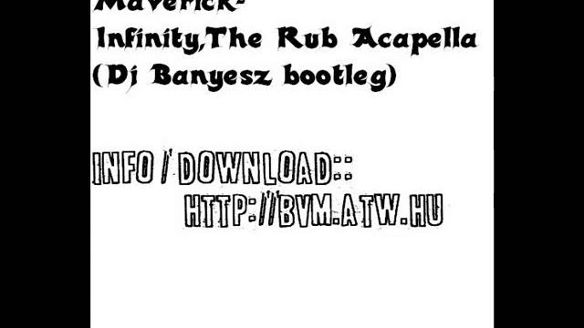 Guru Josh Project,Kurd Maverick-Infinity,The Rub Acapella (Dj Banyesz bootleg) смотреть онлайн