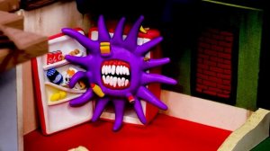 All TREVOR HENDERSON creatures creepy Room 5 | Kitchen & Bathroom with clay